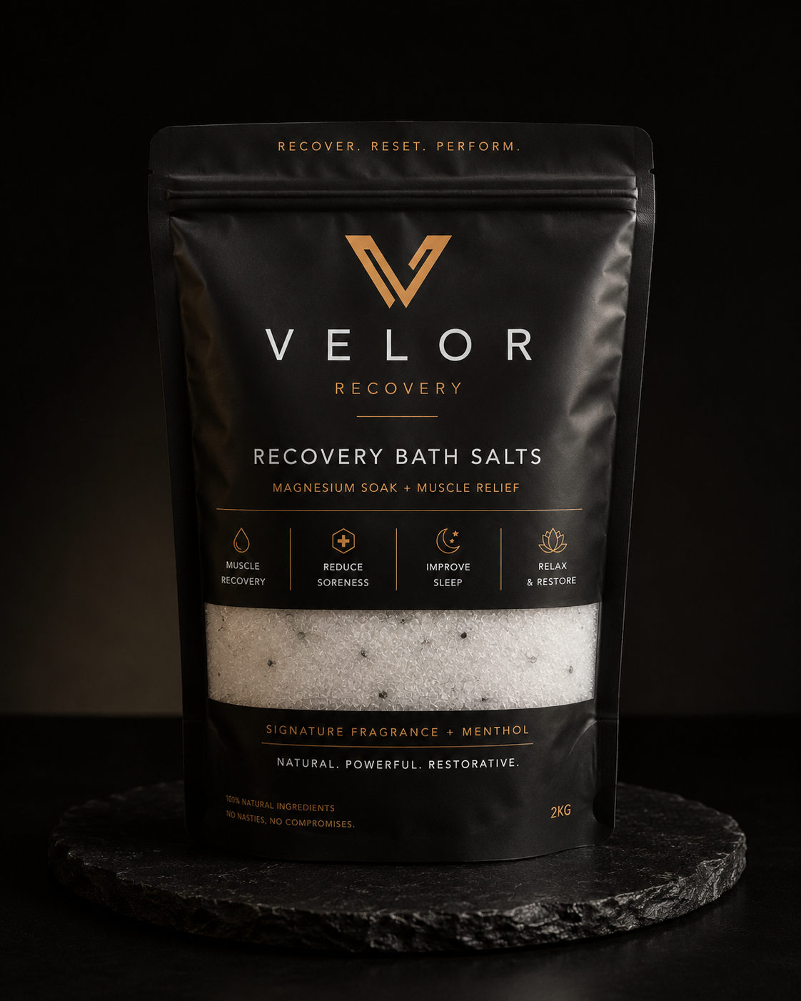Velor Recovery Soak 2KG pouch
